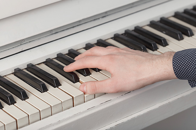 Do que são feitos os pianos Fritz Dobbert?