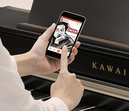 Demonstração - Bluetooth em pianos digitais