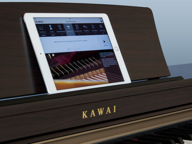 Piano Kawai possibilita conexões entre equipamentos