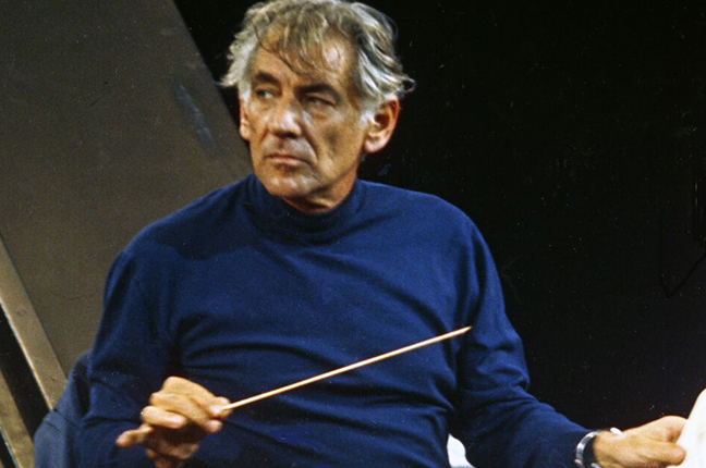 Leonard Bernstein maestro