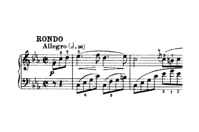 terceiro movimento sonata para piano número 8