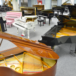 O maior showroom de pianos do Brasil