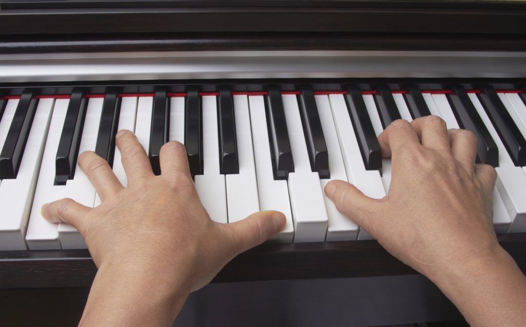 Movimento das Mãos no Piano