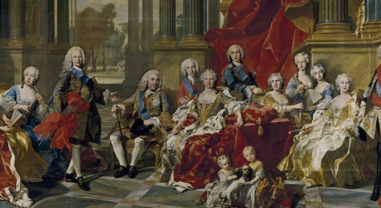 Domenico Scarlatti com a família real espanhola