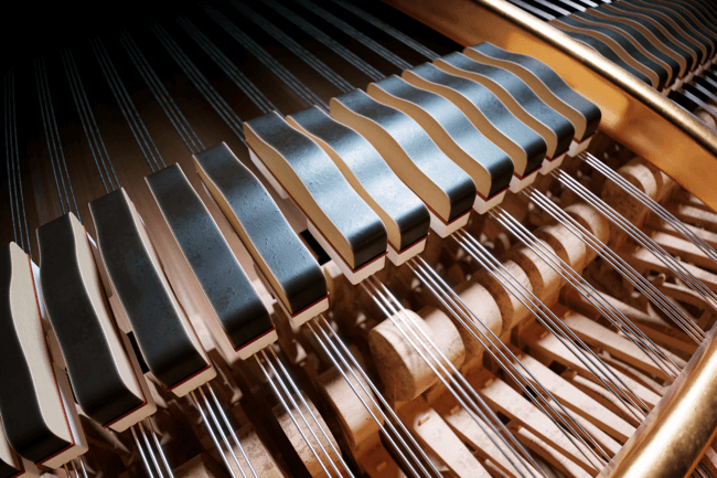 Abafadores para Piano