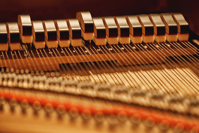 Estrutura interna do piano