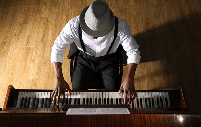 Bebop e piano
