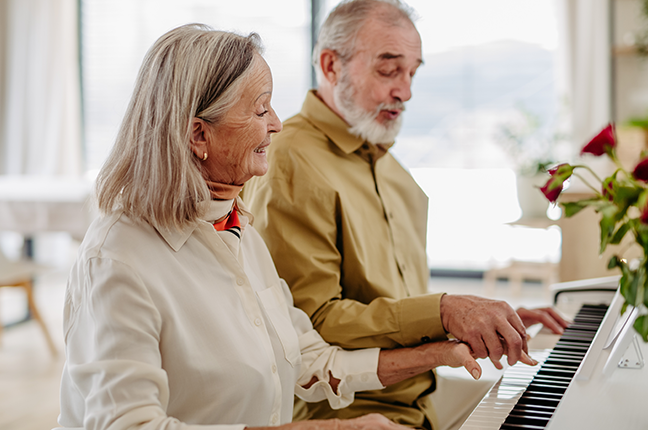 piano na terceira idade